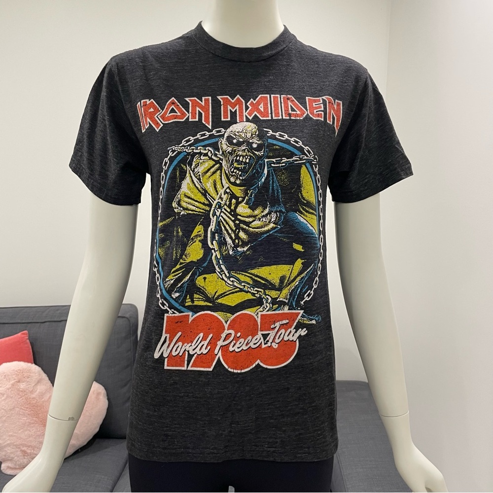 IRON MAIDEN Women's T-Shirt Size Small